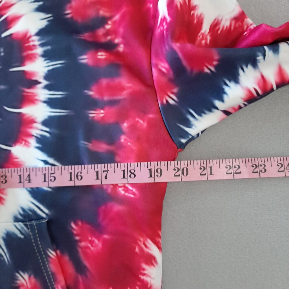 Girl's Tye Dye Heart Theme Hoodie Sweatshirt Size XL #260573 - Picture 4 of 6